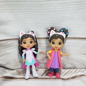 Gabby's Dollhouse Action Figures Set Of 2 Artist Princess Knight 3.5 Inch
